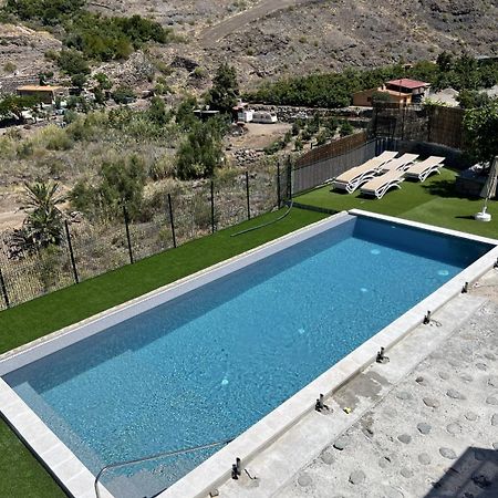 Casa Rural Con Bano Adaptado Y Piscina En Mogán Eksteriør billede