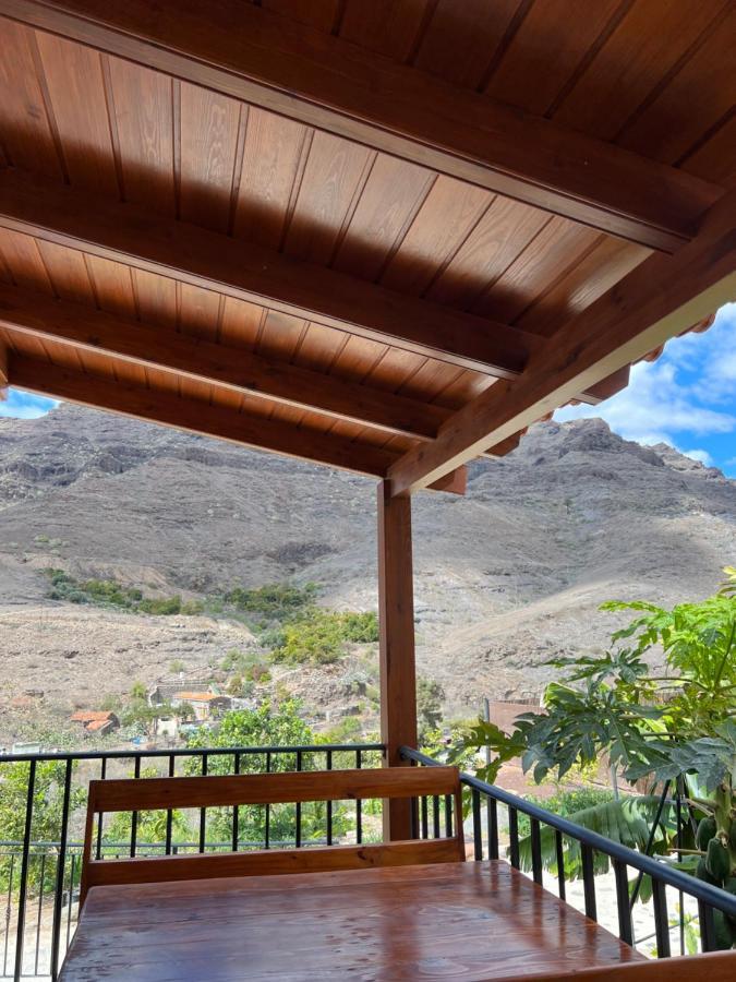 Casa Rural Con Bano Adaptado Y Piscina En Mogán Eksteriør billede