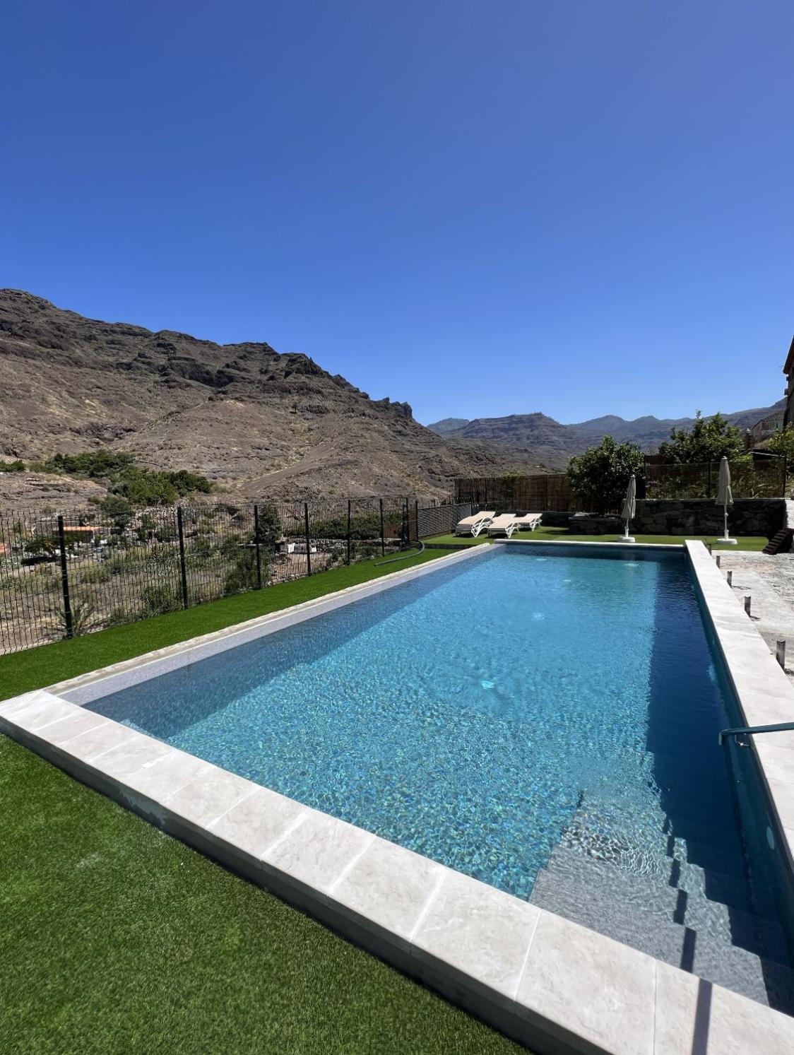 Casa Rural Con Bano Adaptado Y Piscina En Mogán Eksteriør billede